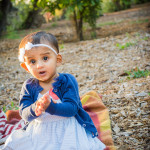 Baby girl 10 month portrait photos at Almaden Lake Park in San Jose by Sarah Delwood Photography