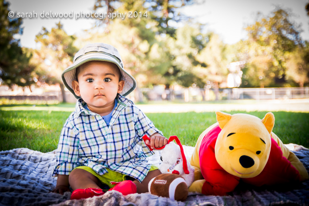 natural light 6 month baby boy photo shoot natural light portraits outdoors in san jose with Sarah Delwood Photography