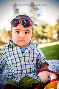 natural light 6 month baby boy portraits in natural light outdoors in san jose with Sarah Delwood Photography