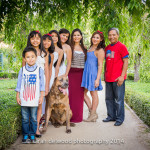 family with kids outdoor natural light portraits in San Jose with Sarah Delwood Photography
