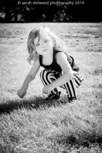 2 year old girl natural light photography portrait shady oaks park san jose outdoors black and white