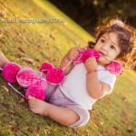 one year old girl natural light san jose park portraits Sarah Delwood Photography