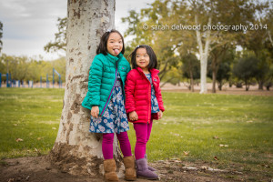 two girls family fall mini session natural light portrait Sarah Delwood Photography
