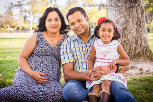 Family maternity session with 3 year old daughter in San Jose California with Sarah Delwood Photography