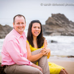 pigeon point lighthouse beach engagement portraits california sarah delwood photography