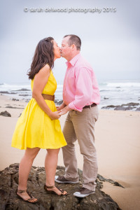 pigeon point lighthouse beach engagement portraits california sarah delwood photography
