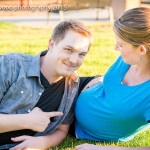 Couple maternity portraits natural light outdoors with Sarah Delwood Photography in San Jose California